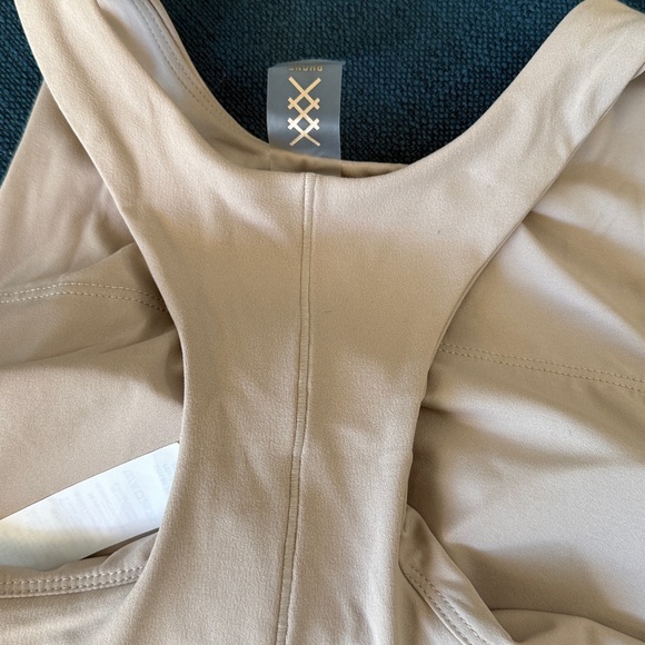 NWT Rhone Taupe Beige Revive Longline Sports Bra xs - Picture 6 of 6